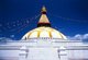 Nepal: The great dome of Bodhnath (Boudhanath) stupa, Kathmandu